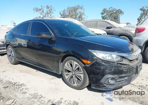 2016 Honda Civic Ex-L from USA, damaged, VIN 2HGFC1F74GH660044